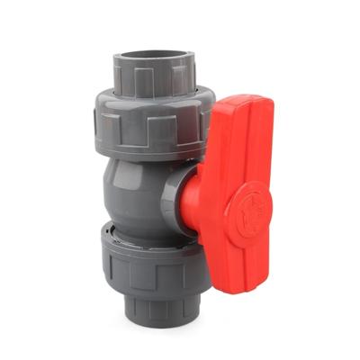 1 stuks PVC Union Kogelkraan 20 25 32 40 50 mm Waterleiding Kogelkraan Tuinirrigatie Aquarium Vis Tank PVC Pijp Buis Kraan