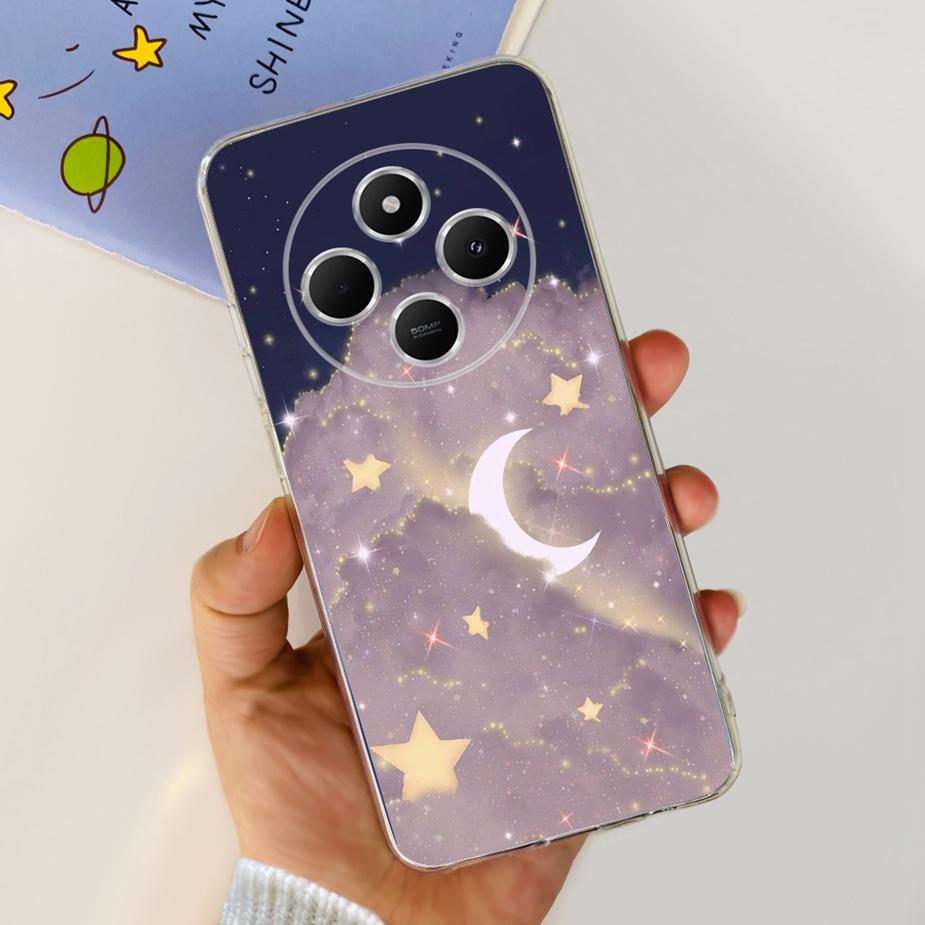 For Xiaomi Redmi 14C Case Poco C75 Cute Cat Cartoon Cover Soft Silicone Phone Case For Xiaomi Poco C75 Redmi 14C 14R Fundas Capa