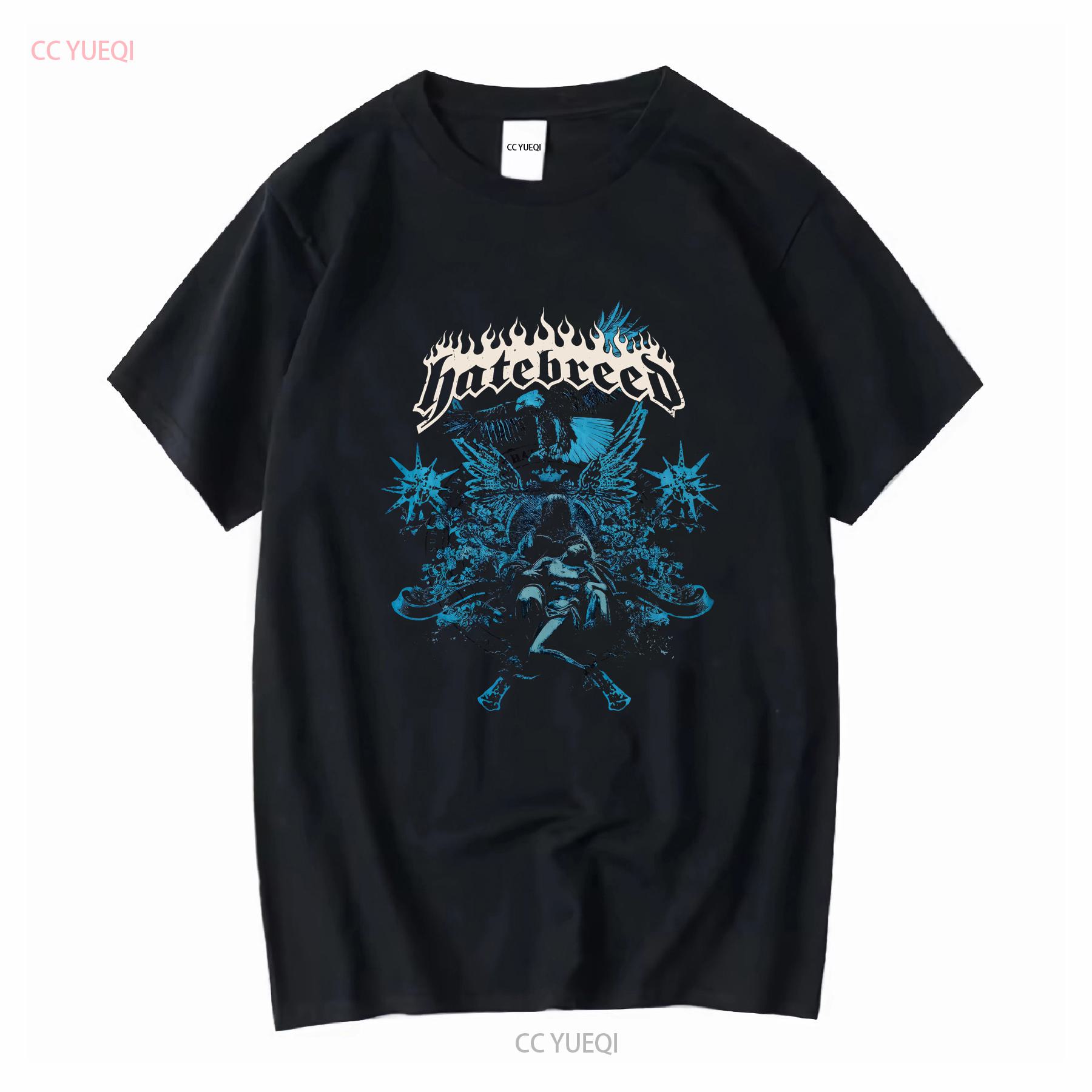 

HATEBREED T Shirt Cotton Black Men Full Size S to 5XL NB1517 long or short sleeves vintage Washed streetwear Comfortable 4XL