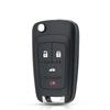 KEYYOU 2/3/4 Buttons Remote Car Flip Folding Key Shell Case For Opel Vauxhall Insignia Astra J Zafira C Mokka Replacement Cover