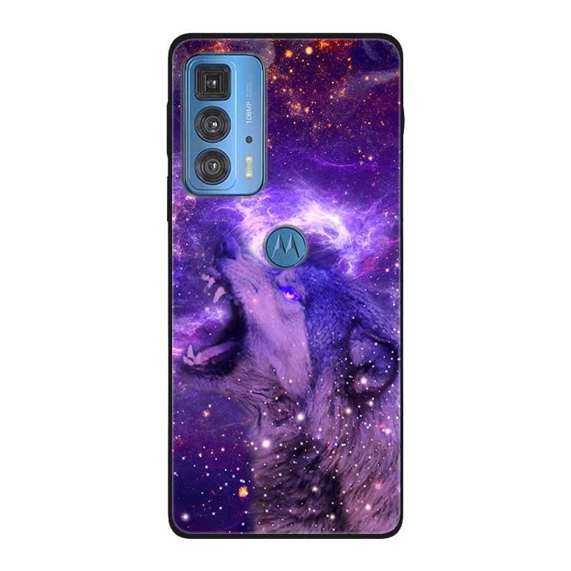 Dla Motorola Moto Edge 20 Pro Lite 5G Case odporny na wstrząsy miękki silikon TPU tylna pokrywa dla Moto Edge20 Fusion Pro etui na telefony śliczne