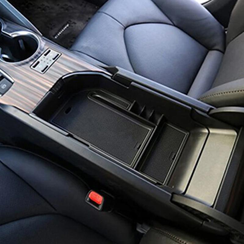 Car Armrest Storage Box For Toyota Camry 2018-2023 Central Console Glove Holder Organizer Tray car accessories