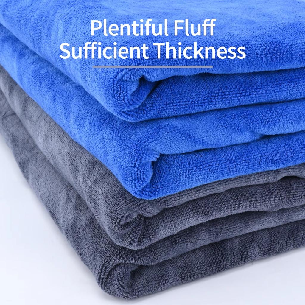 80% Polyester 20% Polyamide 450gsm 40x60cm Weft Microfiber Towel Compressed Quick-Dry Soft Strong Absorbency Car Washing Drying