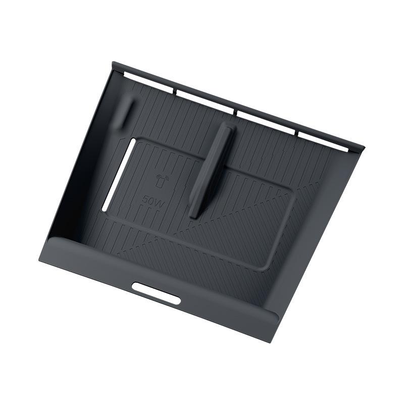 Silicone Anti-slip Wireless Charging Pad for 26 Lynk & Co 08 Models (Center Console Phone Accessory)