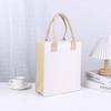 2025 Trendy Fashion Felt Tote Handbag - Cartoon Pattern Heat Transfer