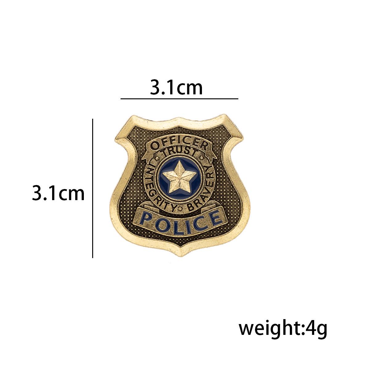 Judy Rabbit Zootopia Police Officer Brooch - Souvenir & Gift Accessory