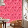 Red Animal Skin Wallpaper Coral and Pink for Living Room and Bedroom 50x1000