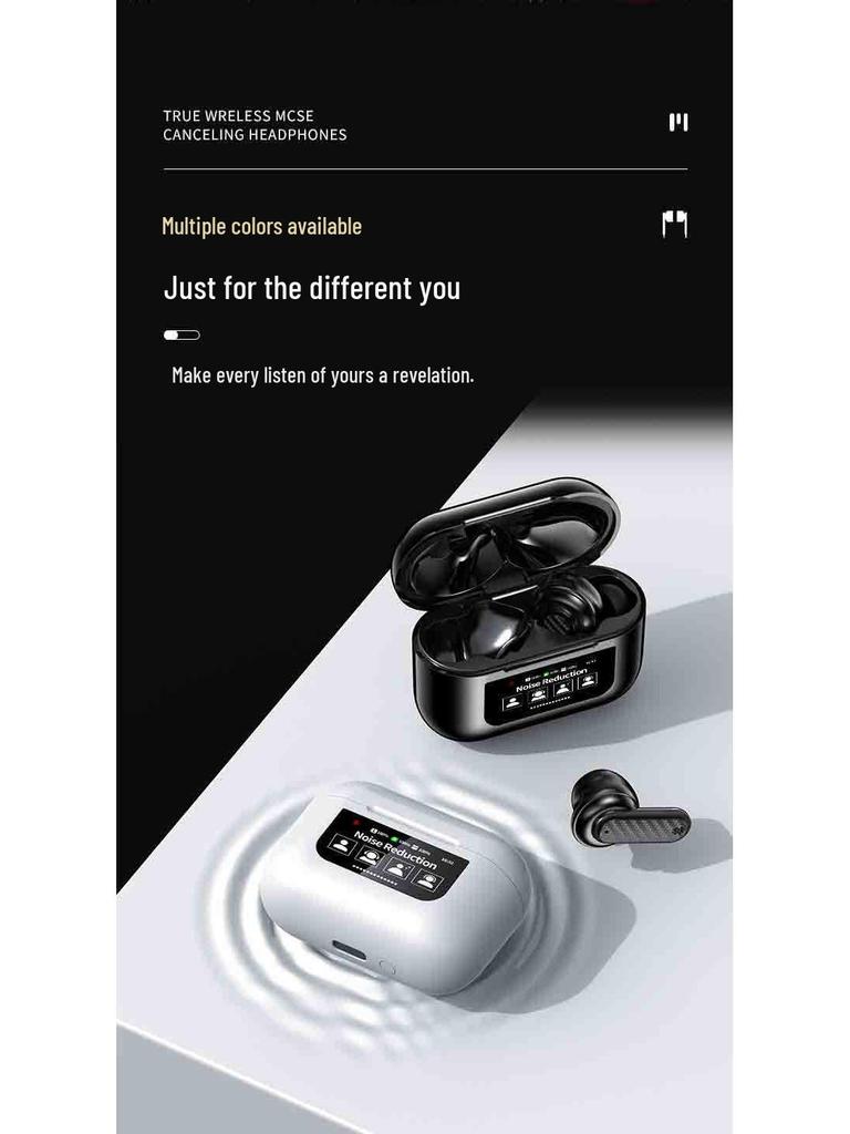Smart Home TWS Bluetooth Earphones: Noise-Canceling, Low-Latency, In-Ear Audio for Gaming & Entertainment