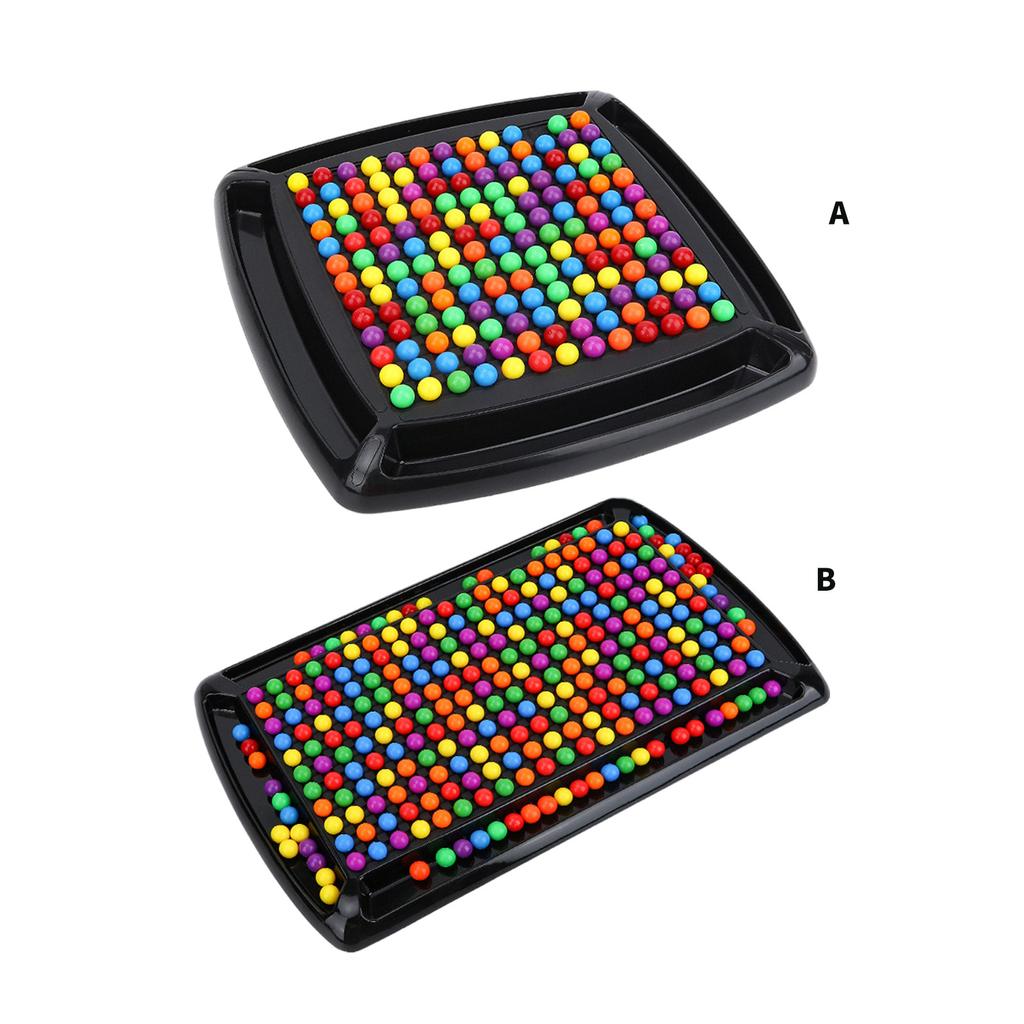 Intellectual Chessboard Rainbow Balls Elimination Game Strategy Board Funny Table Top Strategy Game Family Game