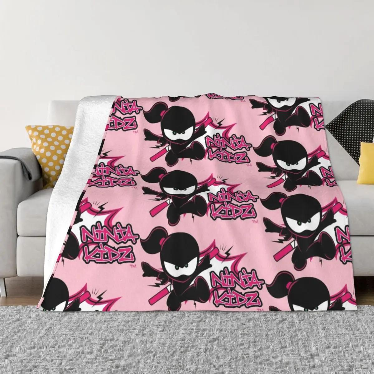 Ninja Kidz, Youtube Ninja Kidz, Ninja Kidz Girl Throw Blanket Decorative Beds Heavy Decorative Sofas Blankets 75x90cm