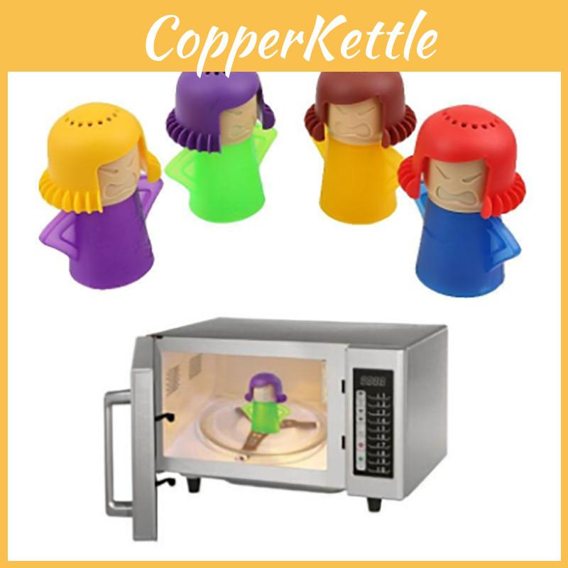 Eco Friendly Angry Mama Microwave Cleaner Durable Food Grade Plastic Tool