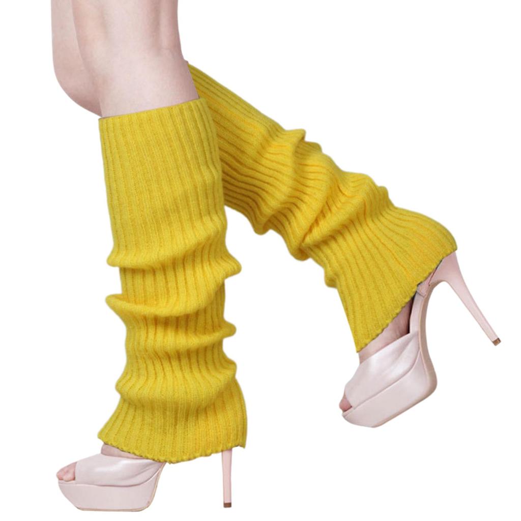 Buy Leg Warmers Comfortable Warmer Sleeves For Womens 80s Neon Knit