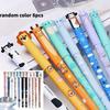 8 animal shaped erasable gel pen sets