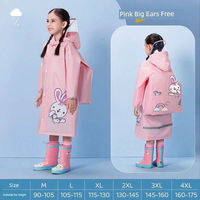 Children's Raincoat for Boys, Waterproof, Lightweight, Special for Kindergarten and School, for Girls, Primary School Students, Poncho, 2026 New Model