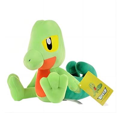 Treecko plyšák Pokemon plyšové hračky vycpané panenky kreslené roztomilé panenky Kawaii dárek k narozeninám Vánocům pro děti přátele sbírka