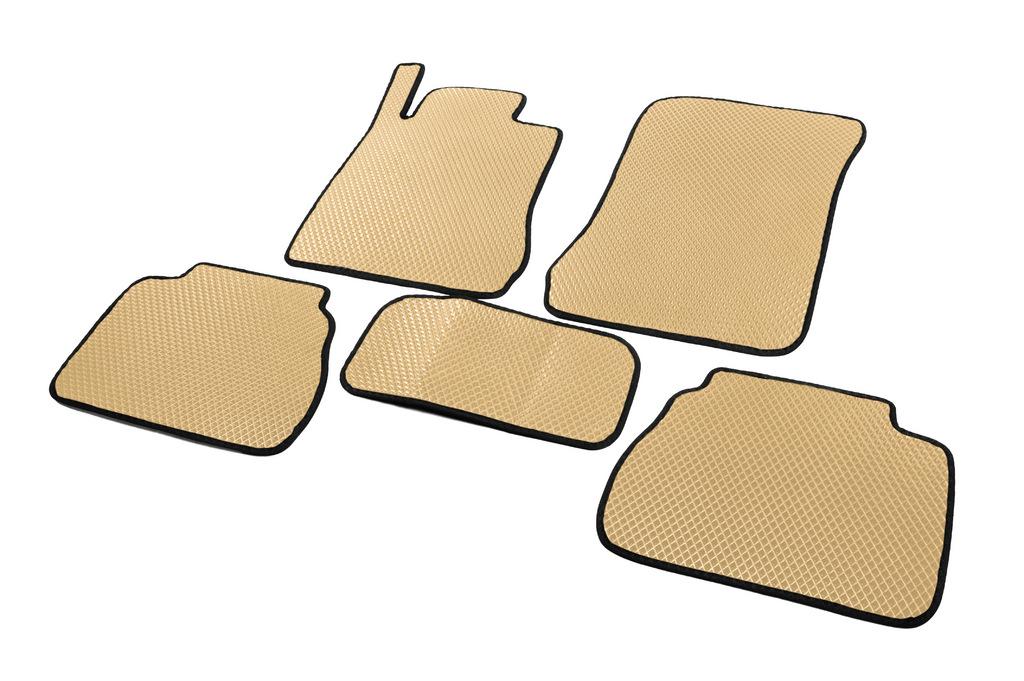 EVA Mats (beige) for Mercedes E-class W210 1995-2002