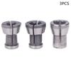 3pcs M17 6/6.35/8mm Collet High Precision Chuck Adapter Engraving Trimming Machine Router Milling Cutter Accessories