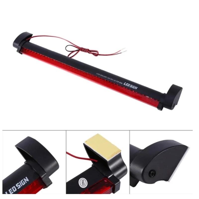 12V Universal Third Brake Light LED Rear Highlight For Car SUV Superior Visibility Tail Stop Lamp Simple Installation