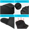 Neoprene Swimming Gloves Webbed Fitness Water Resistance Training Gloves with Adjustable Wrist Strap Diving Swim