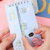 Pocket-Sized Spiral Bound English Vocabulary Notebook with Sticky Notes for Students