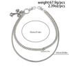 Punk Style Cross Waist Chains for Women Unisex Personality Metal Trousers Chain Gifts Accessories