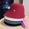 New Autumn and Winter Irregular Brim Fisherman's Hat for Women Versatile Casual High Grade Plush Face Covering Warm and Windproof Fisherman's Hat