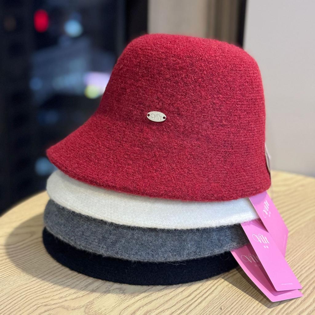 New Autumn and Winter Irregular Brim Fisherman's Hat for Women Versatile Casual High Grade Plush Face Covering Warm and Windproof Fisherman's Hat
