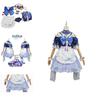 Genshin Impact Sangonomiya Kokomi Maid Cosplay Costume For Role Play And Halloween