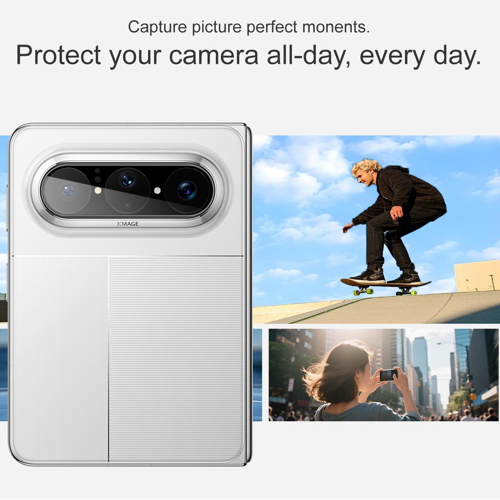 IMAK Lens Glass For Huawei Pura X Max Camera Protector Film