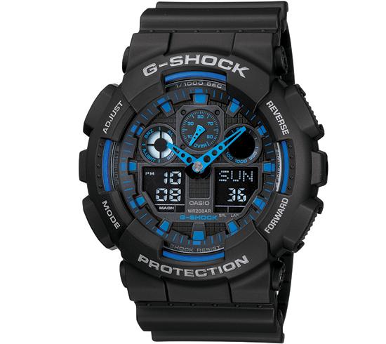 

G-SHOCK GA-100-1A2DR Модные мужские женские наручные часы