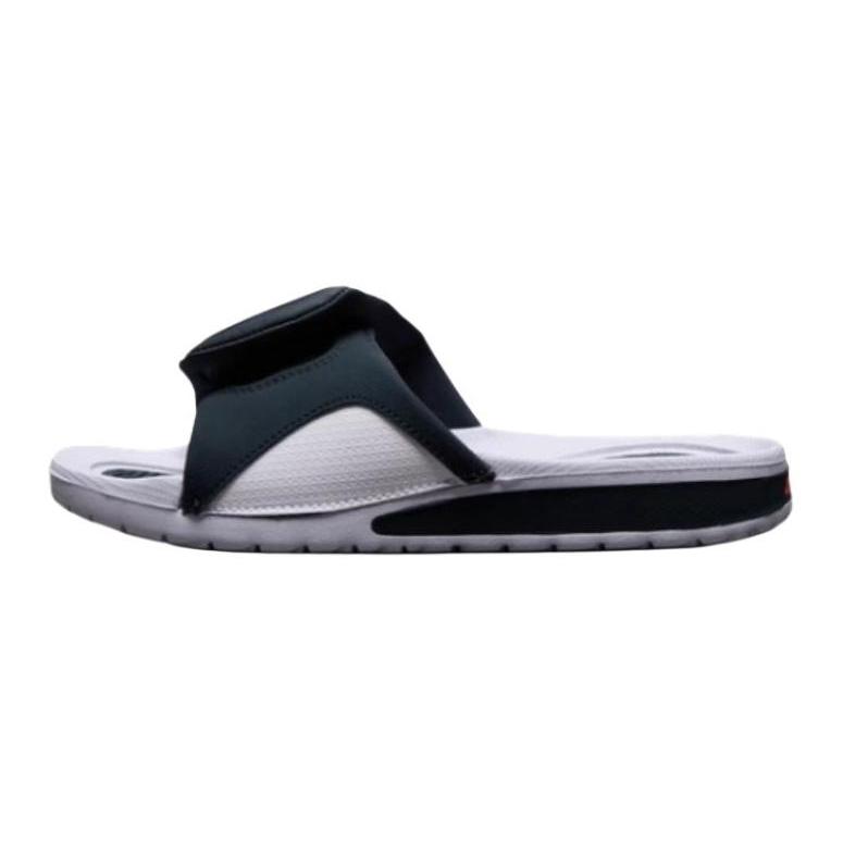 

New Jordan Anti Slip Wear Resistant Slippers White Black Teenagers 705171-023 36