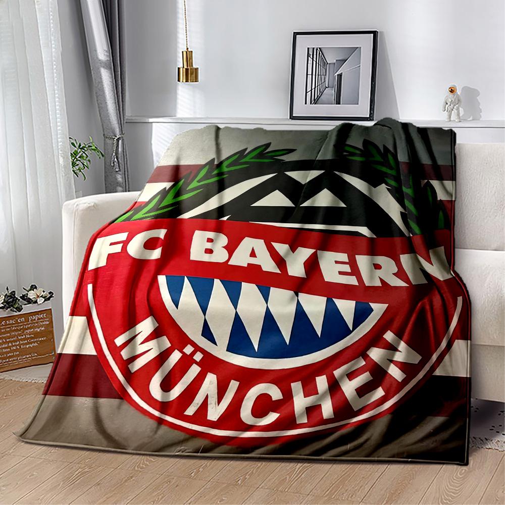 Bayern Munich Blanket Soft Warm Cozy Perfect for Chair Picnics Couch Four Seasons Multipurpose Stylish Decor Birthday Christmas Gift Blanket