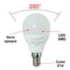 Lot de 2 ampoules LED E14 7,3W 806Lm 2700K - garantie 5 ans