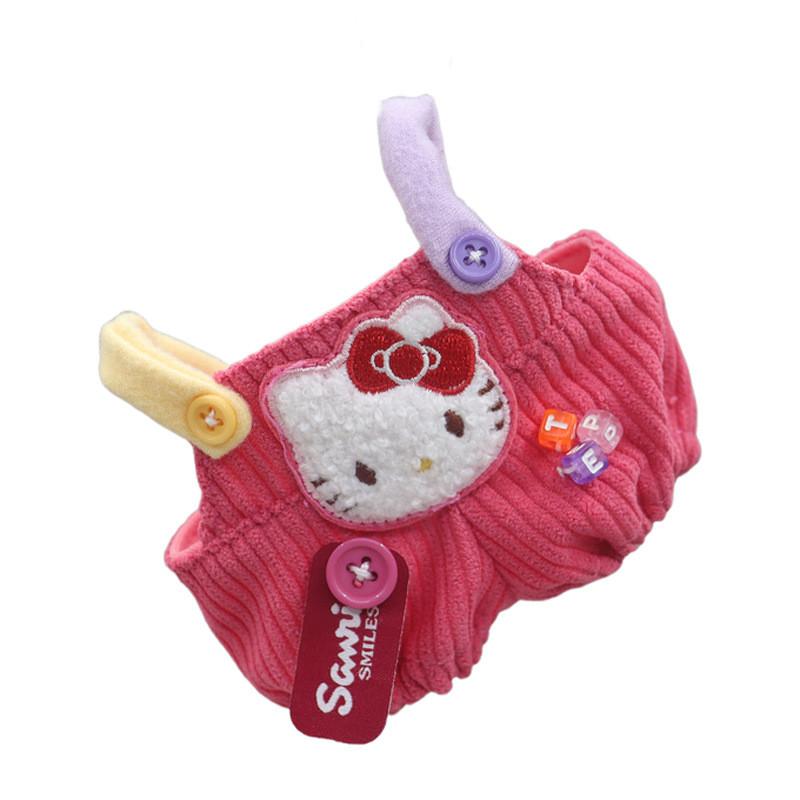 Adorable Japanese Sanrio Kuromi Cinnamoroll Melody Plush Doll Outfits For 6-inch Dolls