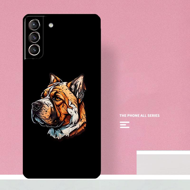 Staffordshire Bull Terrier Dog Phone Case For Samsung Galaxy S25 S26 Ultra S20 S21 S22 S23 S24 S10 Plus S25 FE Cover Coque