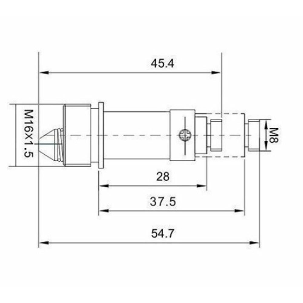 Brand New Brass Push Bolt 1pcs 26g Internal Spring