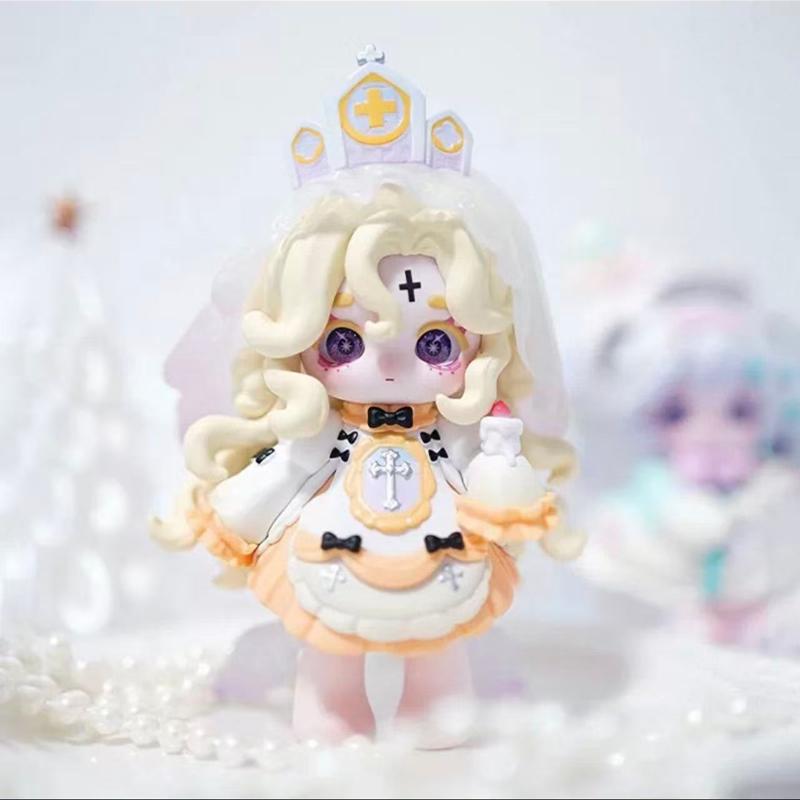 Genuine Witch Ninita Apocalypse Series Blind Box Figurine Cute Anime Collectible Doll Toy Decoration Gift for Girls Kids
