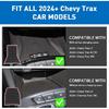 For 2024 2025 2026 Chevy Trax Accessories - For 2024 2025 2026 Chevrolet Trax (LS,1RS,LT,2RS,ACTIV) Cup Holder Erts Door Slot Mat Compartment Center