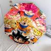 1 PC Automatic Folding Umbrella - Dragon Ball Pattern Portable Foldable Design With 8 Ribs Christmas Birthday Gifts