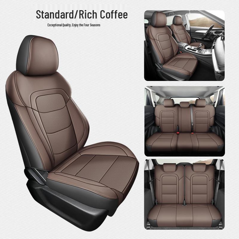 Jetour X70 7-Seater Full Leather Car Seat Cushion - All-Season, Universal Fit