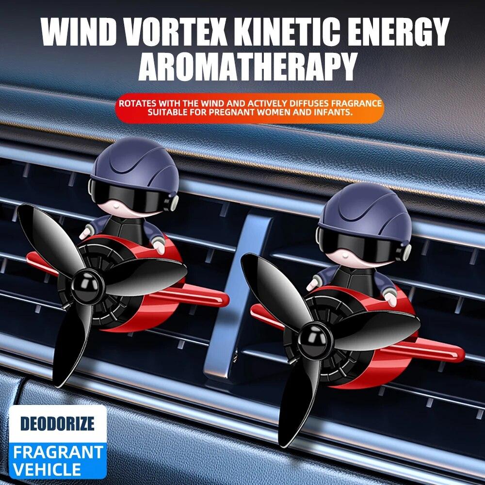 1pcs Astronaut Air Outlet Style Car Interior Decoration Supplies Cartoon Creative Fragrance Lasting Fragrance Car Aromatherapy