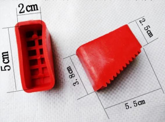 4Pcs Step Ladder Feet Covers Versatile Ladder Leg Covers Non-Skid Ladder Pads Rubber Foot Pad Insulating Foot Sleeve