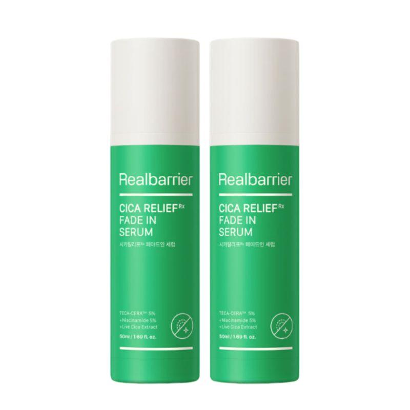 [Real Barrier] Cicarelief RX Fade-In Serum (50ml x 2ea Set) – Intensive Dark Spot & Post-Breakout Recovery Serum with TECA & Niacinamide 50ml x2ea