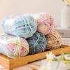 Soft Velvet Chenille Yarn Handmade Plush Yarn Chunky Yarn  DIY Scarf Hat Crochet Chunky Doll Craft