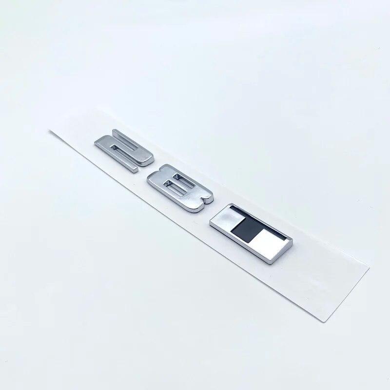 3D ABS Glossy Black Silver Letters 25T 28T 40T AWD Emblem for Cadillac CT4 CT5 CT6 Car Fender Trunk Rear  Logo Sticker