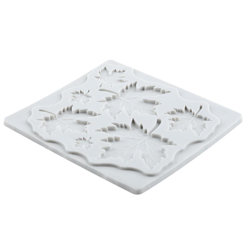 Leaf Silicone Mold Leaves Fondant Molds Cake Decorating Tools Cupcake Topper Candy Sugar Craft Gum Paste Polymer Clay