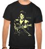 Elvis Presley Rock and Roll Musik Schwarz T-Shirt