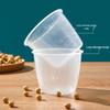 Transparent 160ml Food-Grade PP Plastic Rice Measuring Cup for Baking and Cooking