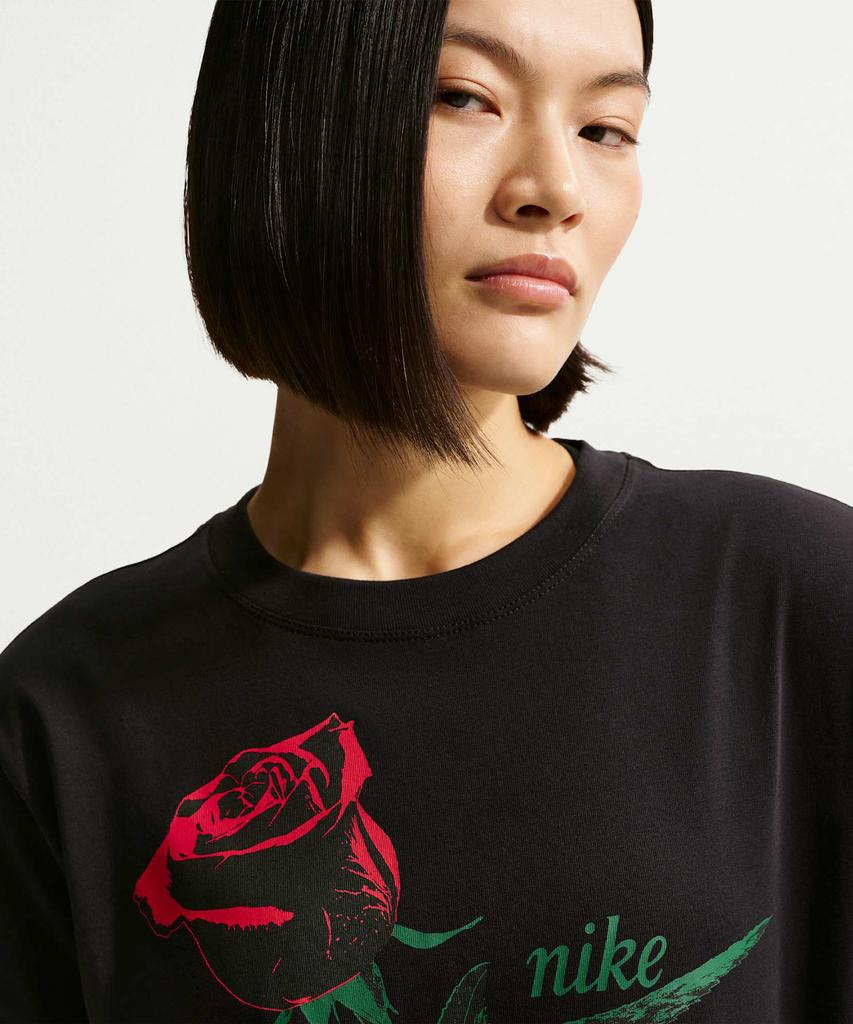 Nike Sportswear Oversized Short Sleeve T-Shirt W - Black / Ir7827-010