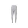 Nike Yoga Luxe Infinalon Cropped Shark Leggings Women Bottoms Gray CJ3802-073
